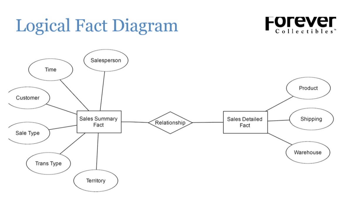 Logical Fact Diagram Forever Collectibles"