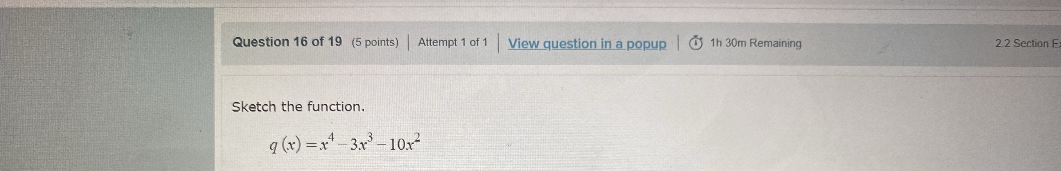 Find the real zero(s) of the function. If there