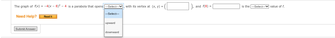 1. The quadmtit: function x] = ab: 102 + k is in