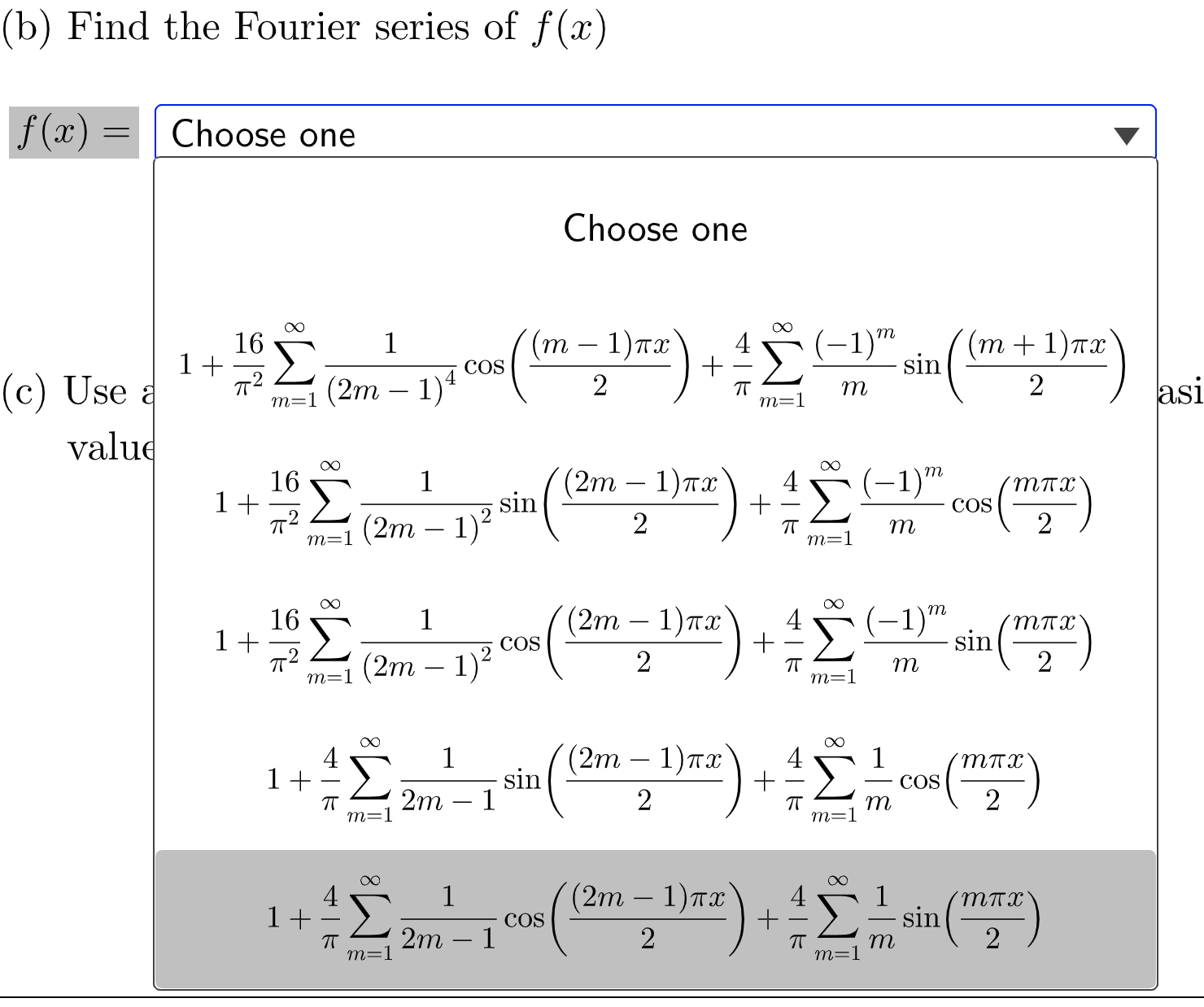 Consider the function. M) ={ 3312:: '3 i j: Z 3,