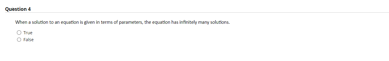 Question 2 4 2x 4 is said to be nonlinear. Which