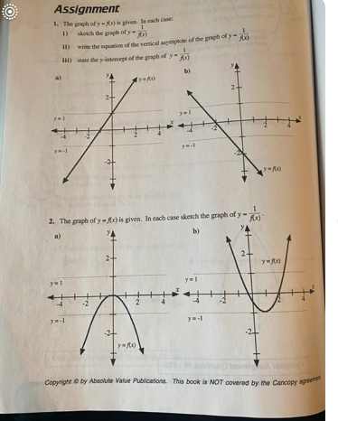 Assignment 1. The paphof y - Moji given Ineach