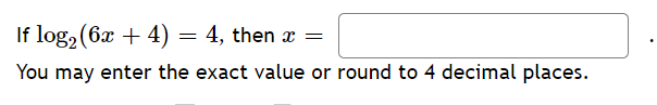 6.3 1) Write the equation in exponential form.