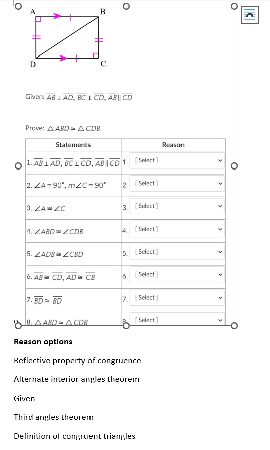 O- H W Given: HJ 1| PW, ZH = ZP, HJ = PW, HW = PJ