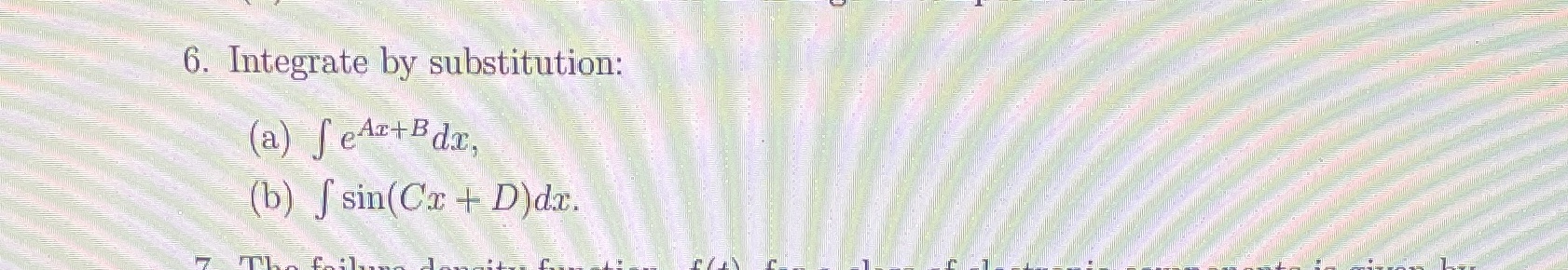 Given 'A' is 5, 'B' is 7, 'C' is 7 and 'D' is -3