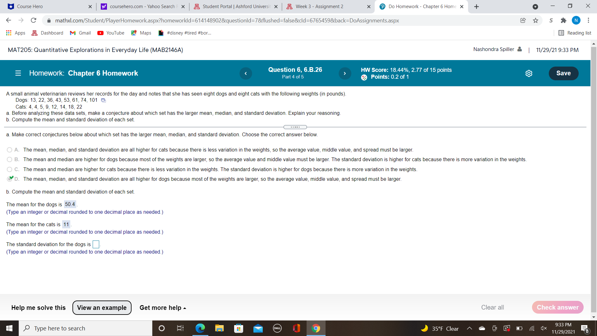 I need help finding the standard *Course Hero x
