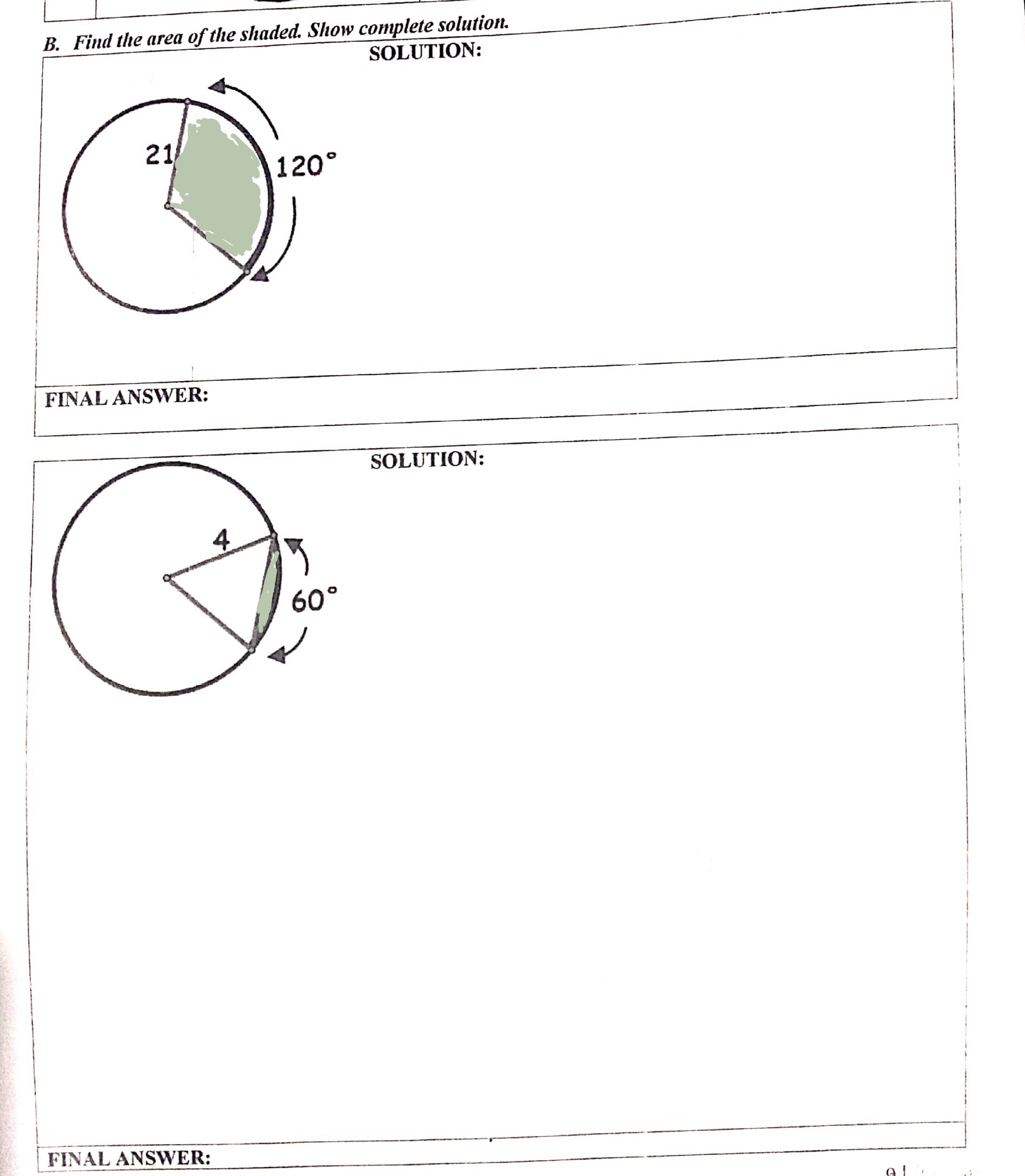 Please help me on my activity in my math subject