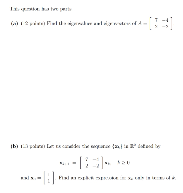 thank you tutor This question has two parts. (a)