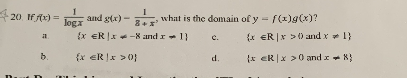 can you help me solve this please 1 20 . If A(x )