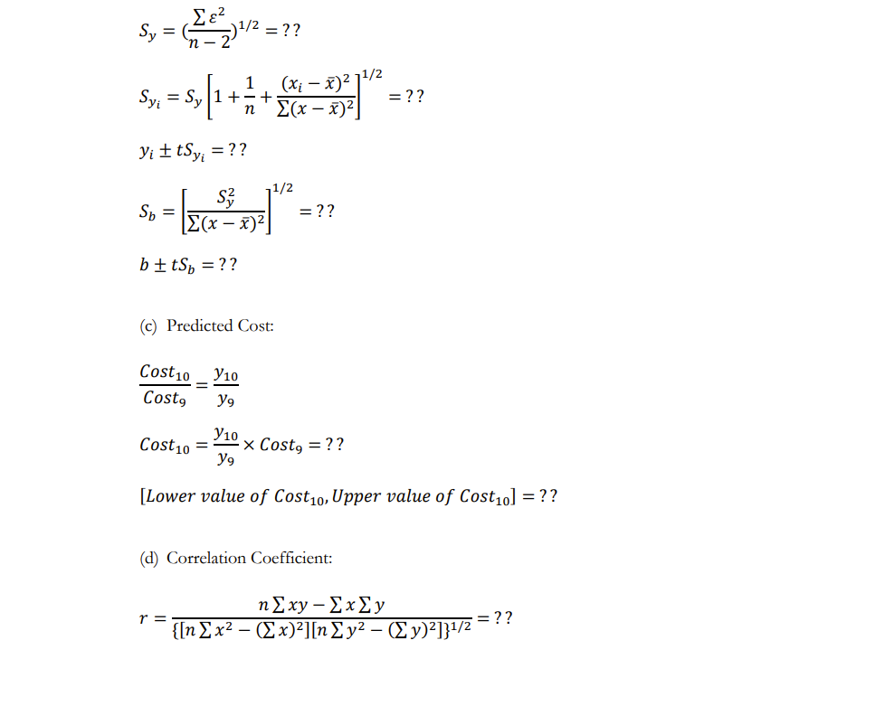 3. An important product is cost sampled for