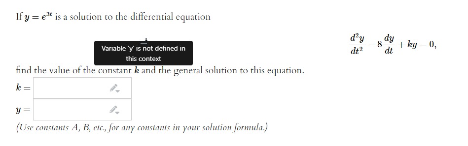 Check by differentiation that y = 2 cos 2t + 3