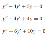Find the general solution: - 4y' + 5y =0