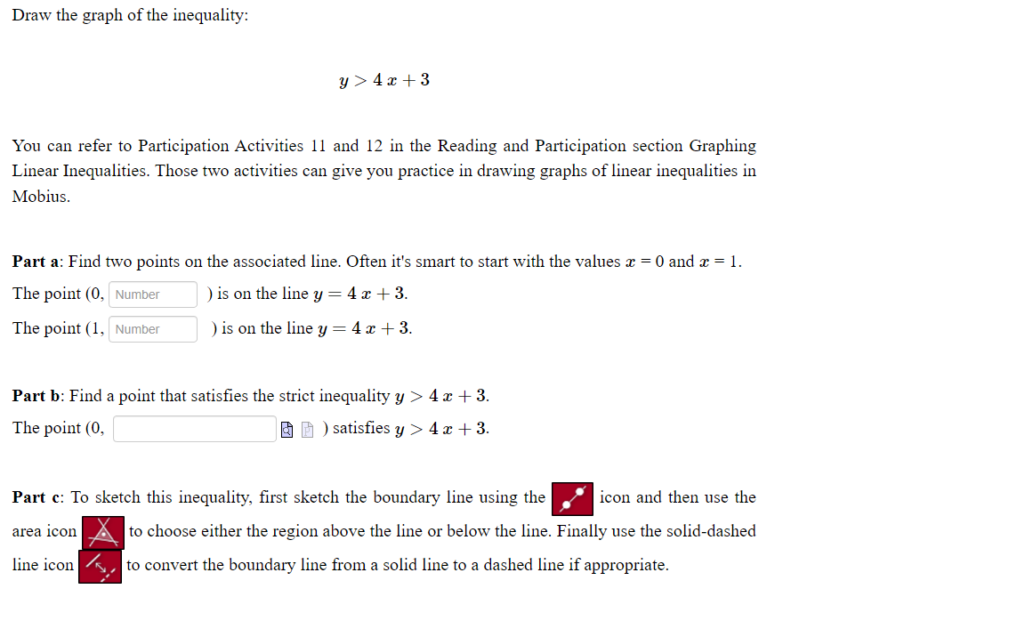 Draw the graph of the inequality: y  style=