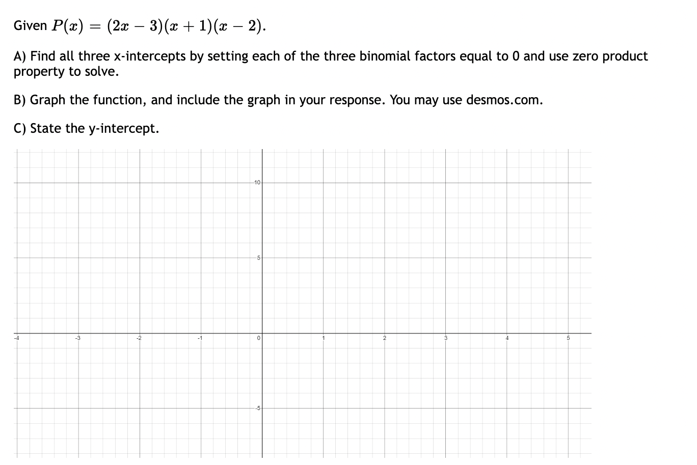 Match the function with the graph: - -23 - v 24