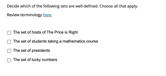 YOU DO NOT NEED TO SHOW WORK. JUST MARK THE