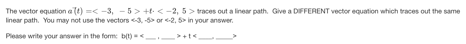 Can someone help me solve this linear algebra