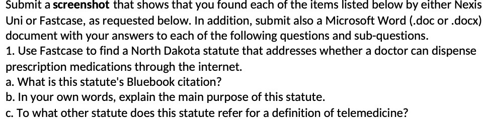 Submit a screenshot that shows that you found