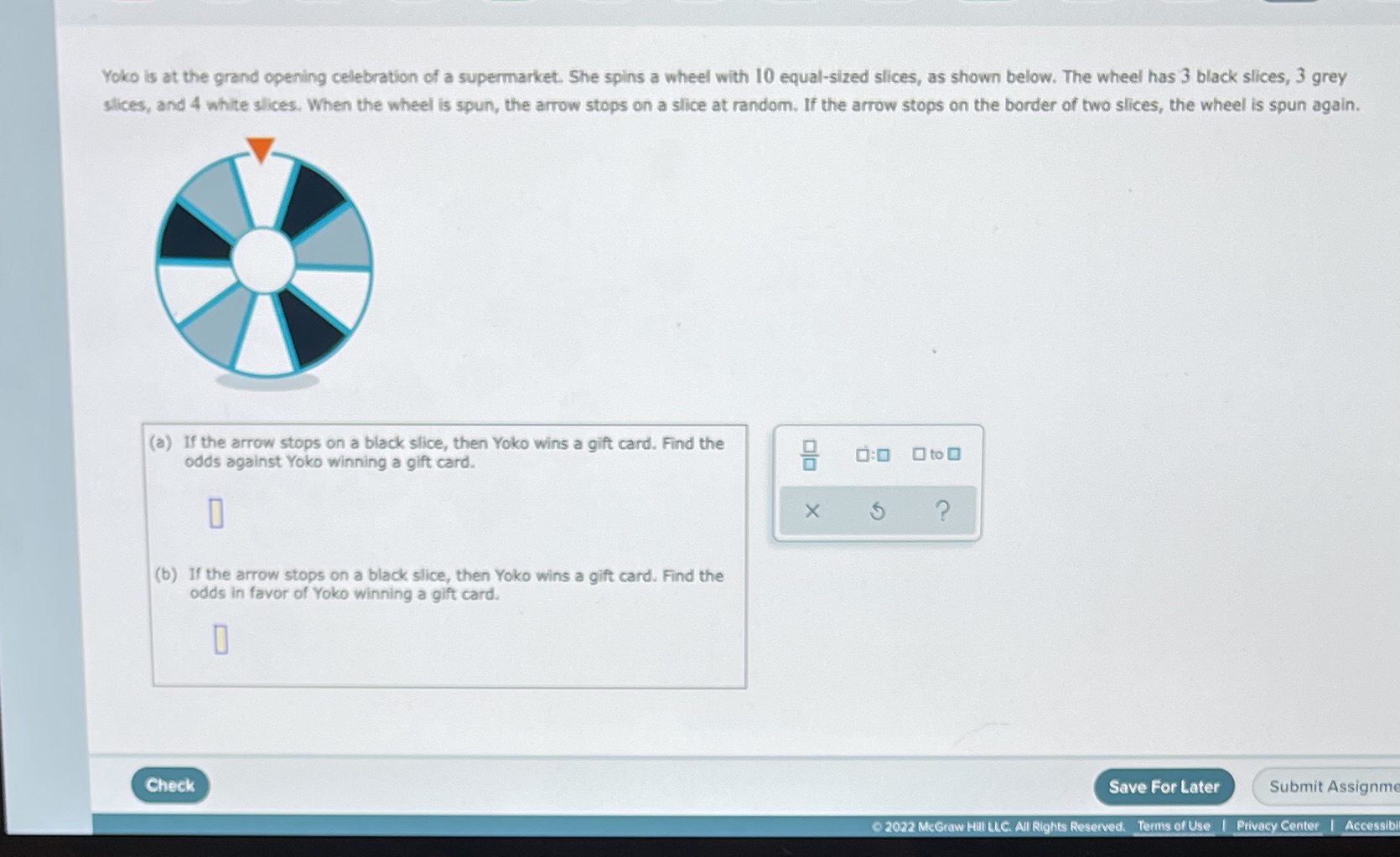 Yoko is at the grand opening celebration of a