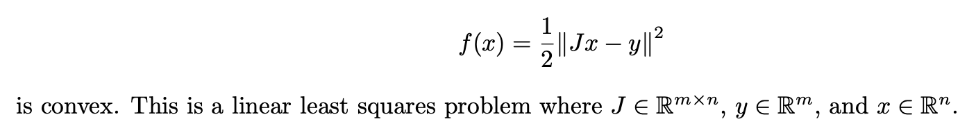 Show that 1 M) = gun y||2 is convex. This is a.