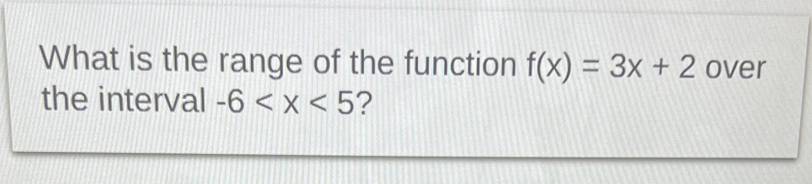 What is the range of this function? \f