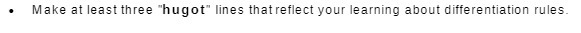 Make at least three "hugot" lines that reflect