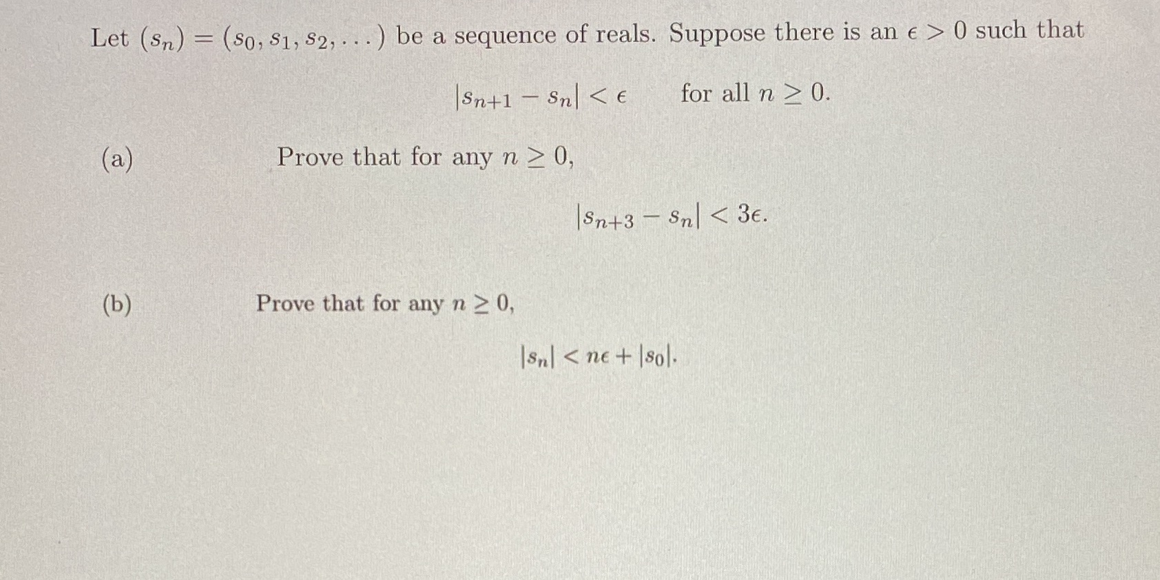 Let (Sn) = (So, $1, $2, . . . ) be a sequence of