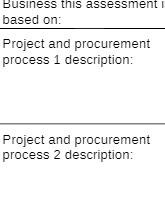 Business this assessment based on: Project and