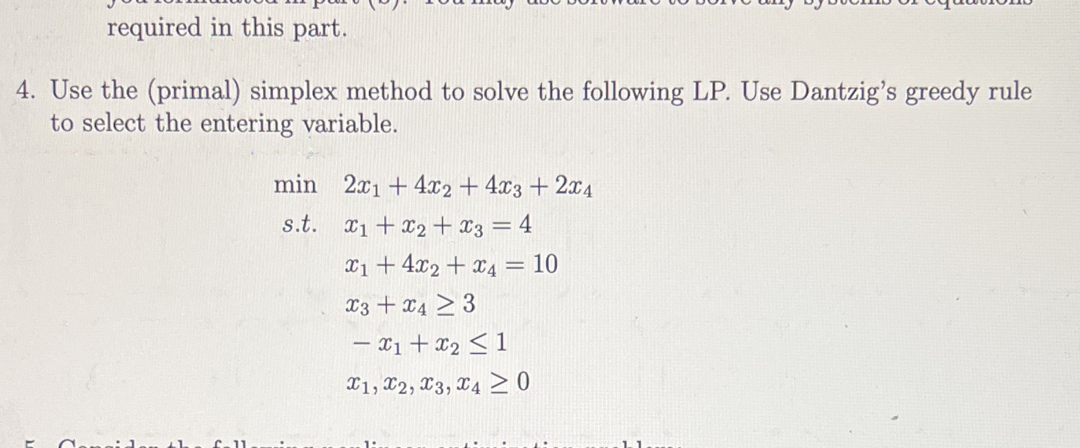Can you help with this optimization question