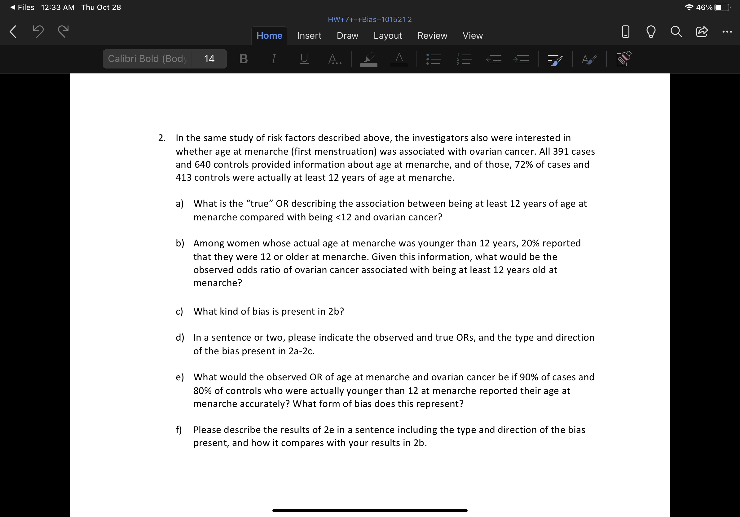 A case-control study was designed to identify