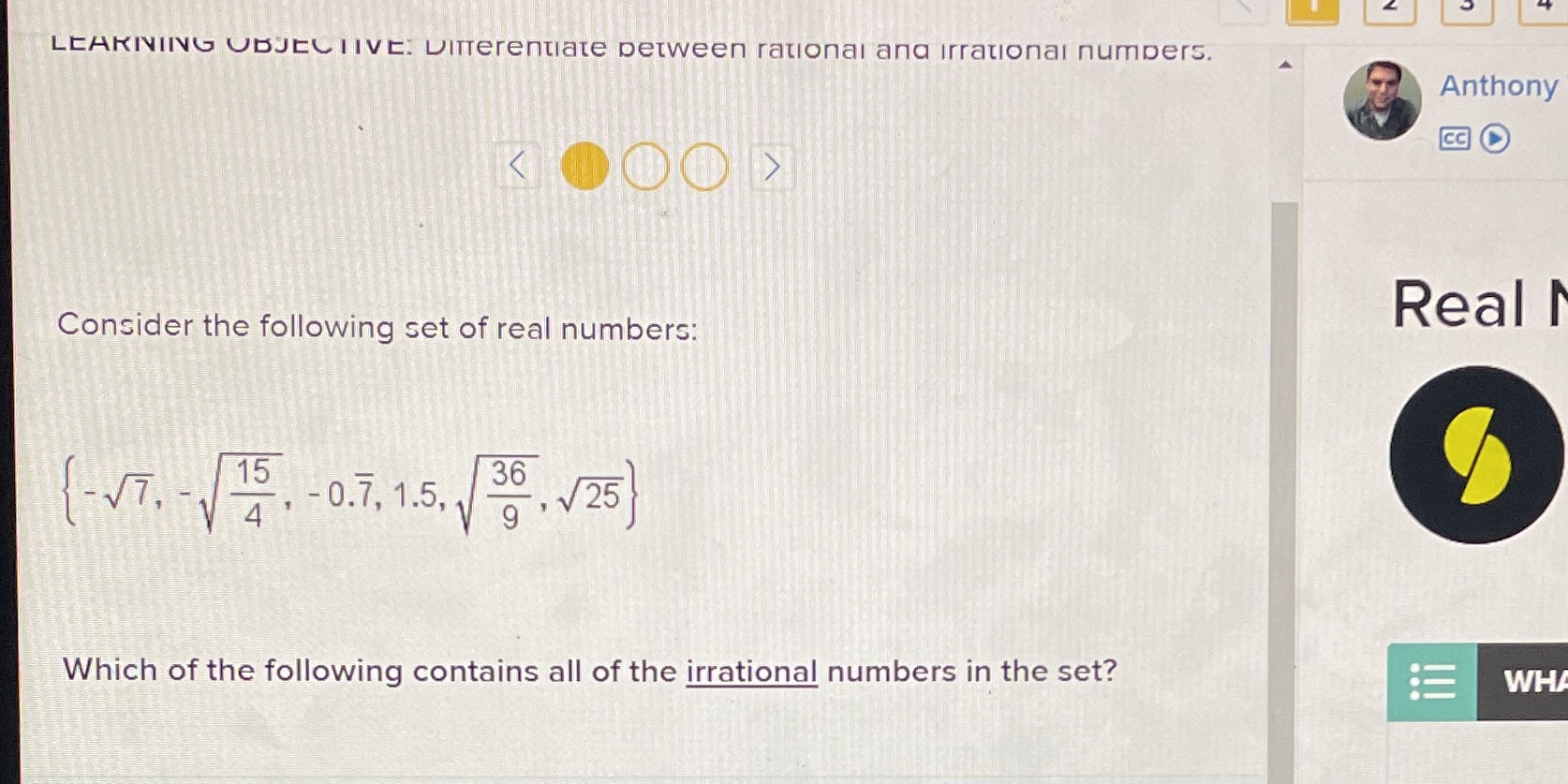 Sophia LEARNING OBJECTIVE. UITTerentiate between
