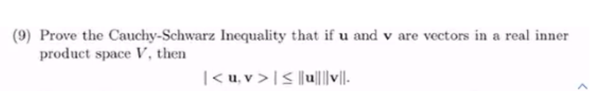 linear-algebra question (9) Prove the