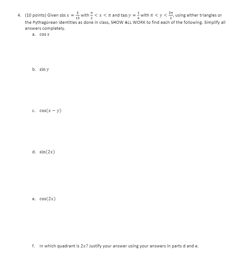 9. Given u = (5, -2) and v = (2, -2). a) (1