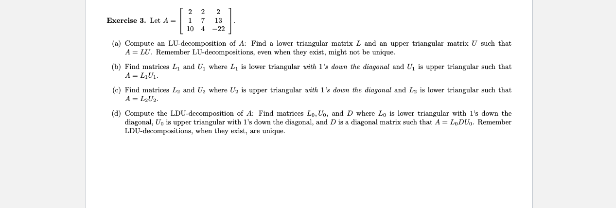 Can you help solve this please MAT22A Exercise 1.