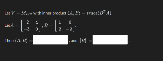 \fLet V = P3, with inner product defined by (p,
