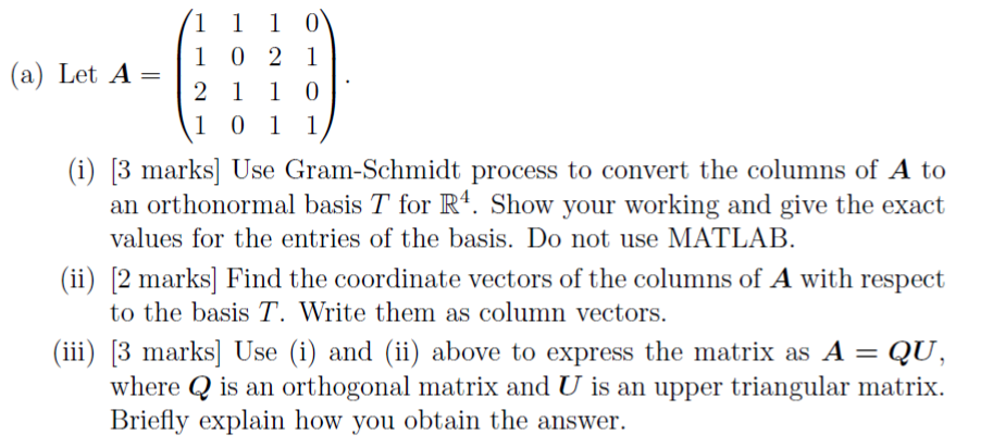 wiun 110 021 @MM= 110 1011 (i) [3 marks] Use