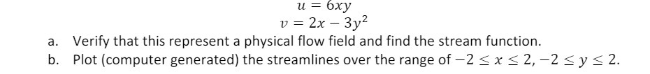 u = bxy 19 = 2x 33:2 a. Verify that this