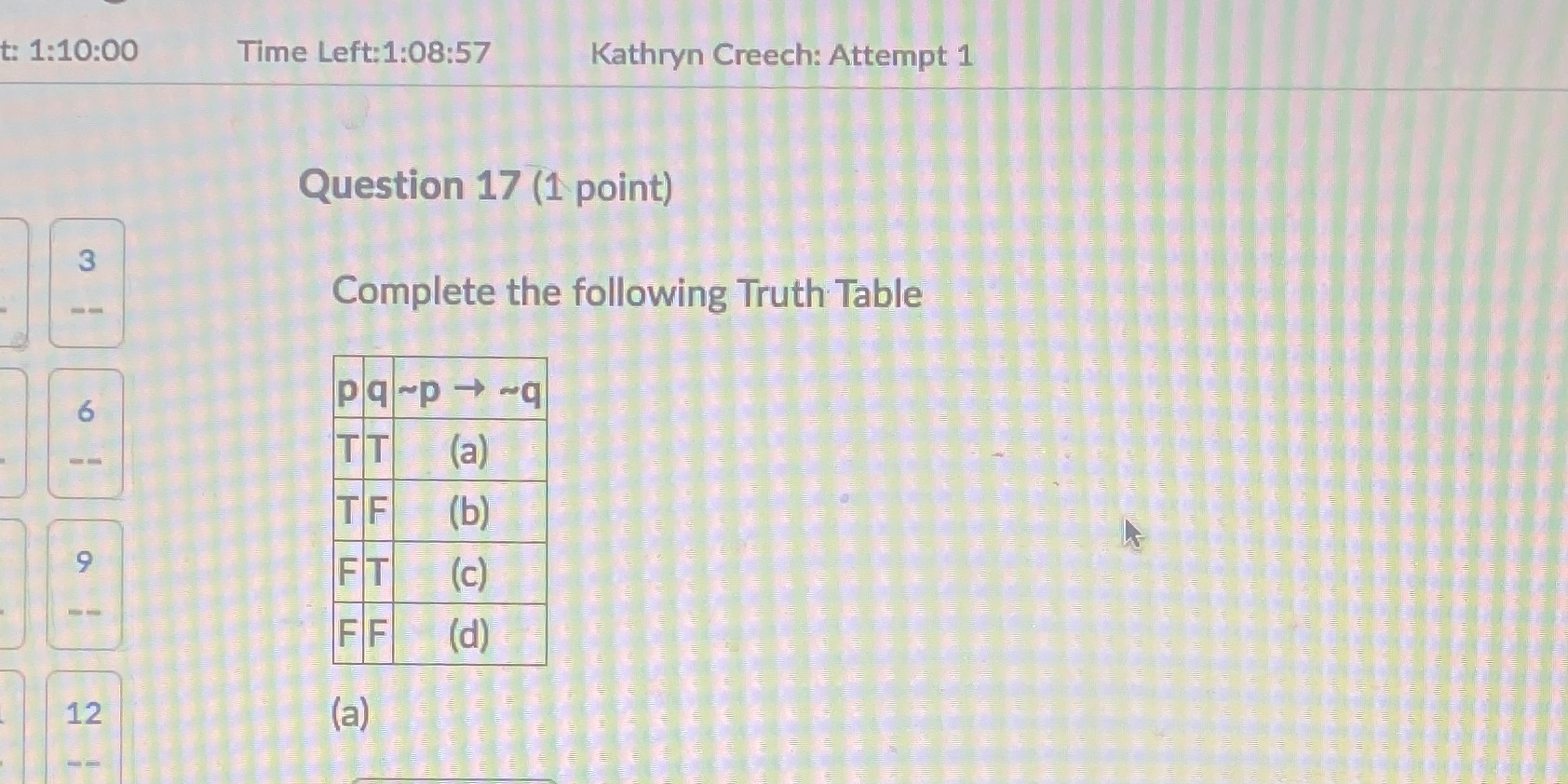 A-d please t: 1:10:00 Time Left:1:08:57 Kathryn