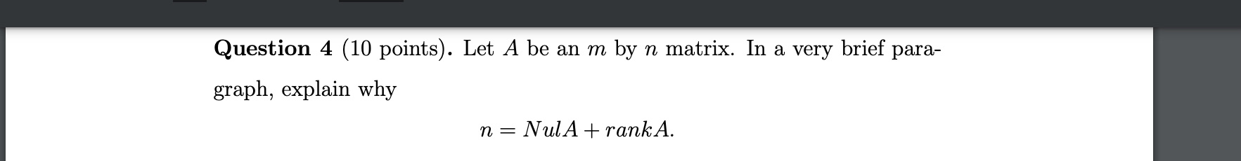 Please answer questions 3 and 4. FULL WORK