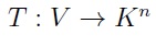 Linear Algebra 1.Let V be a K- vector space of
