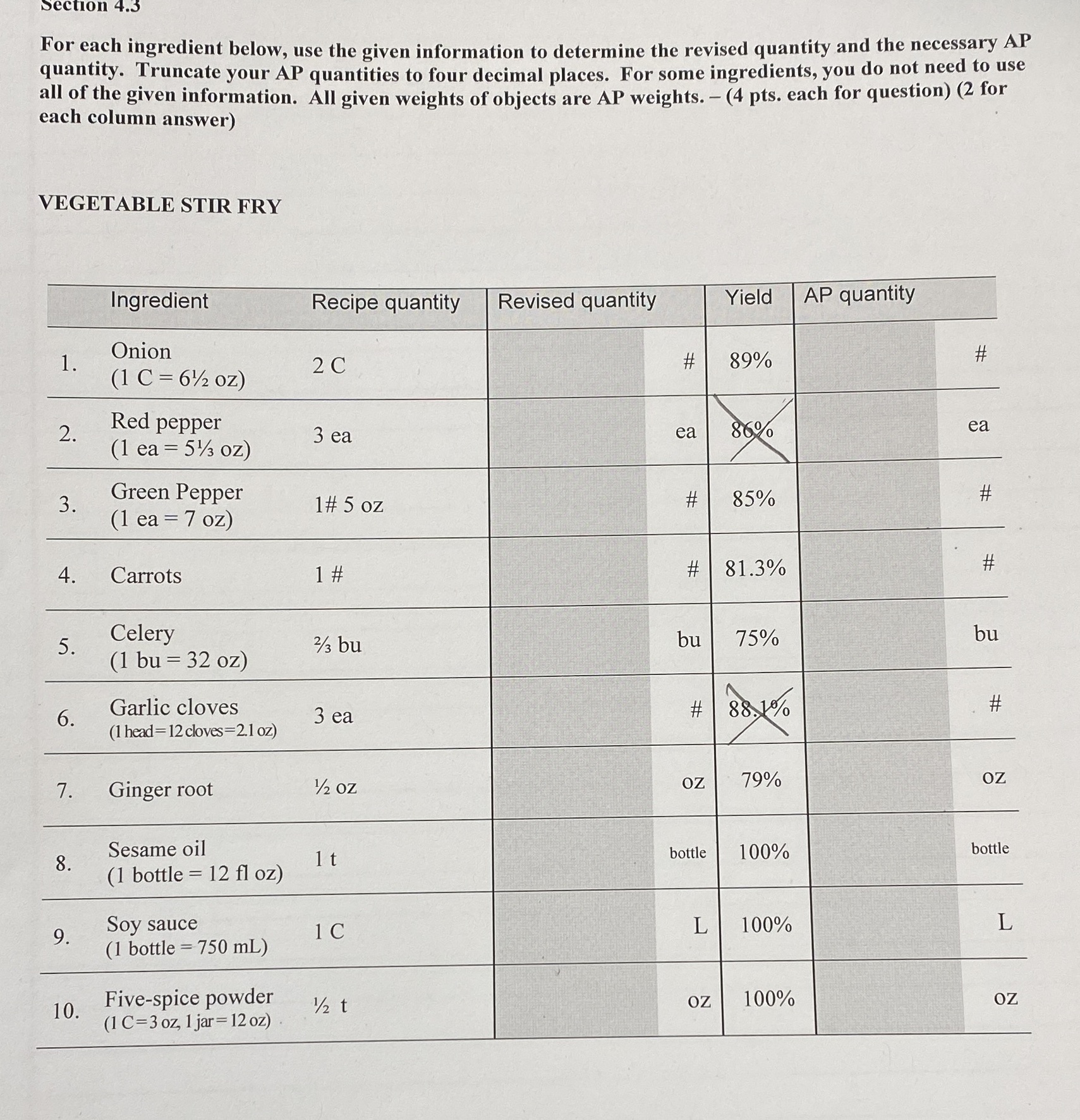 I need help in calculating these questions. For