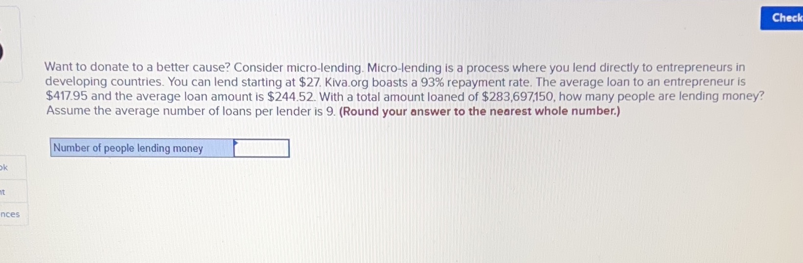 Check Want to donate to a better cause? Consider