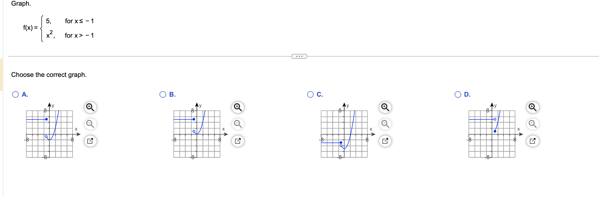 Graph the equation. 6x+2y= -14 Use the graphing