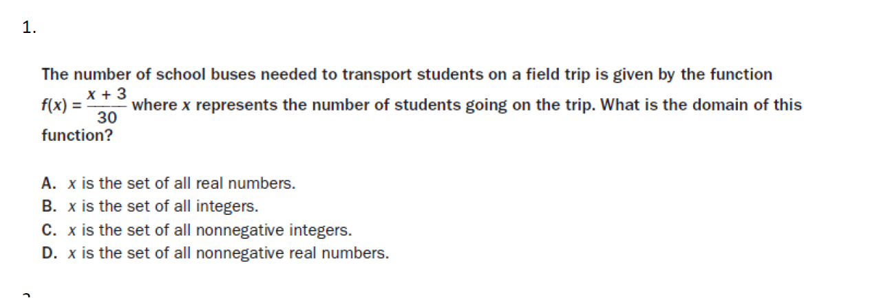 The number of school buses needed to transport