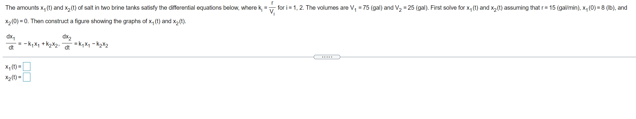 Please show me the steps to finding the solution.