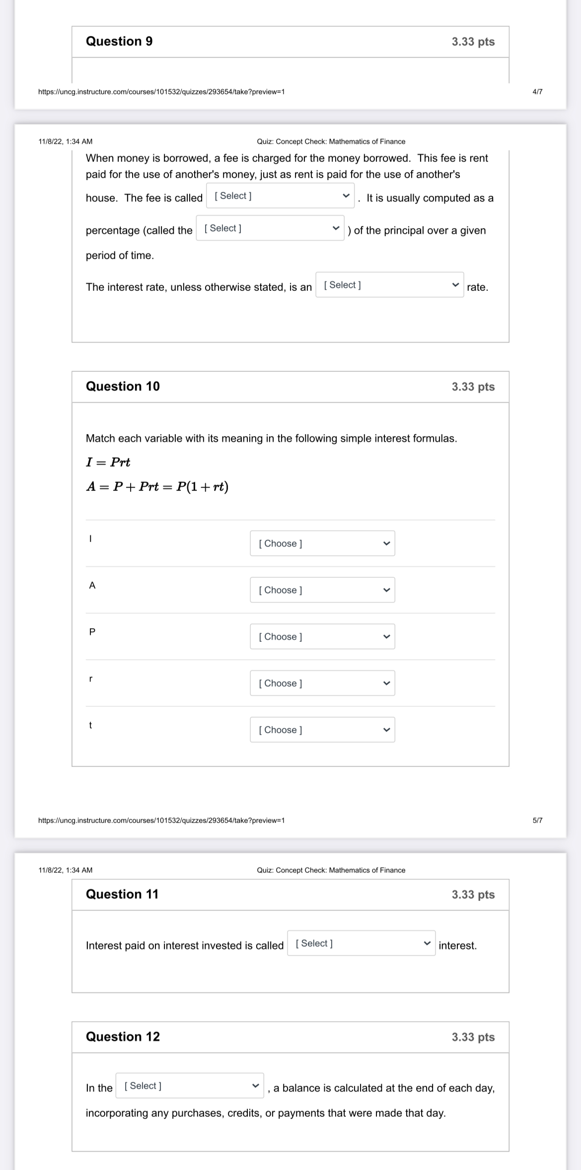 Hi I really need help with these questions,