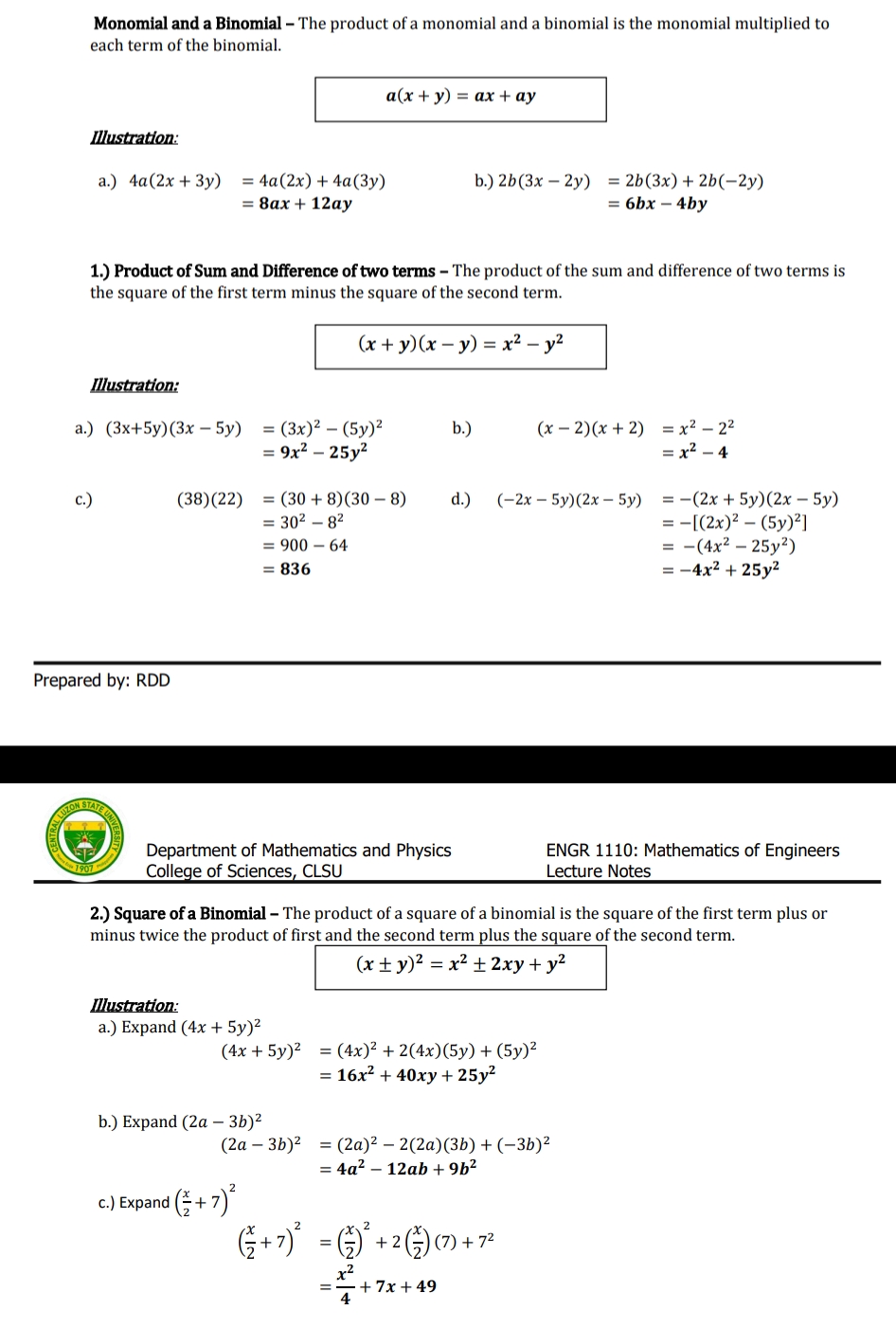 answer with complete solution Use special