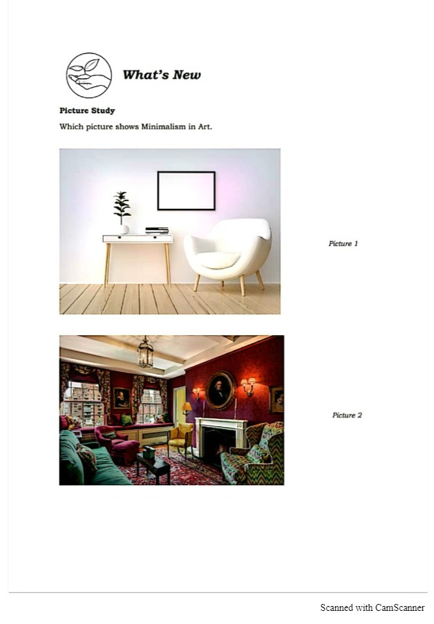 What's New Picture Study Which picture shows