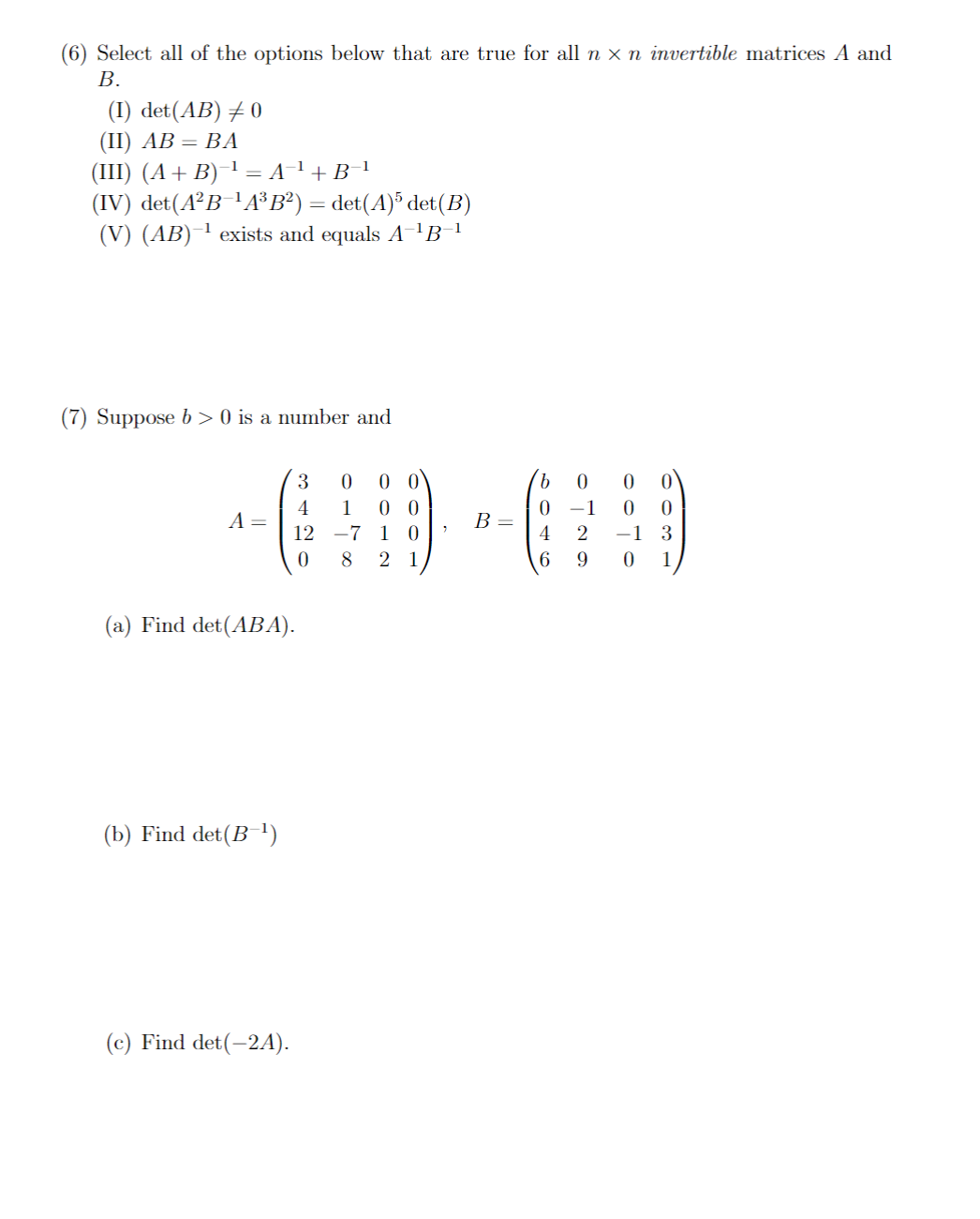 Please help solving and showing the work for the