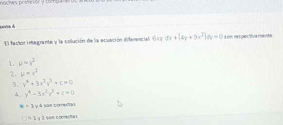 Ecuaciones Diferenciales Aplicadas noches