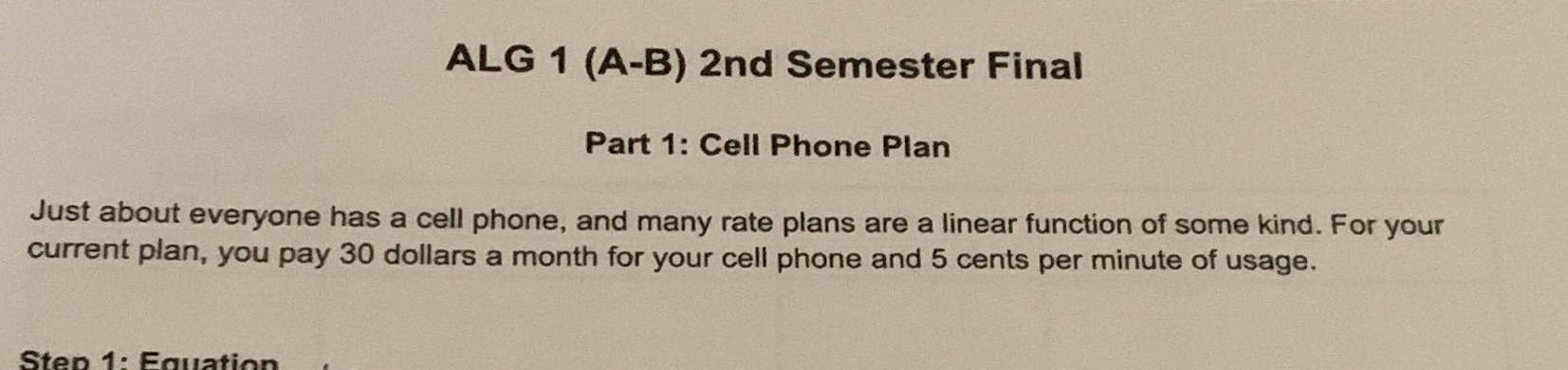 I need help finding the Slop-Intercept Equation